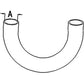 K946849 New Top Radiator Hose fits David Brown Tractor 1410 1412