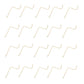 20 Pack 7mm Wheel Hay Rake Teeth Tines for Tonutti T13 V10 V12 V14 V16 V18 V20