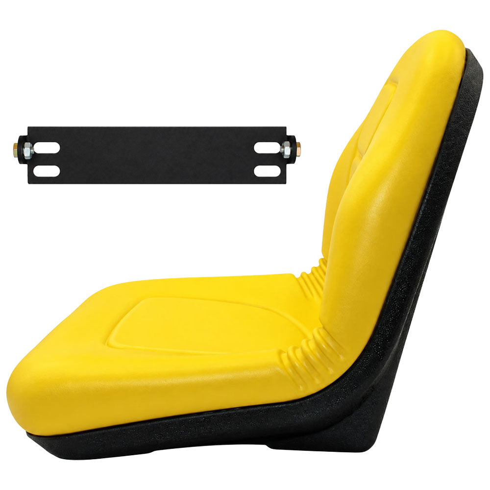 1430000 Ultra High-Back Seat (Yellow)w/ Bracket Fits Universal Products
