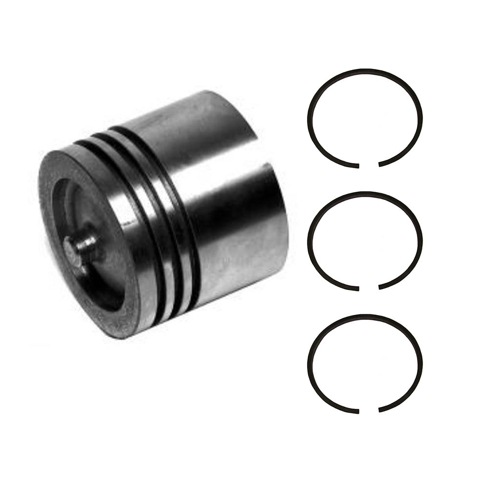 Hydraulic Lift Piston w/ Rings
 Fits Massey Ferguson Replaces 184443M1