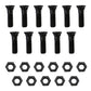 Plow Bolts & Nuts Fits Caterpillar Replaces 3F5108