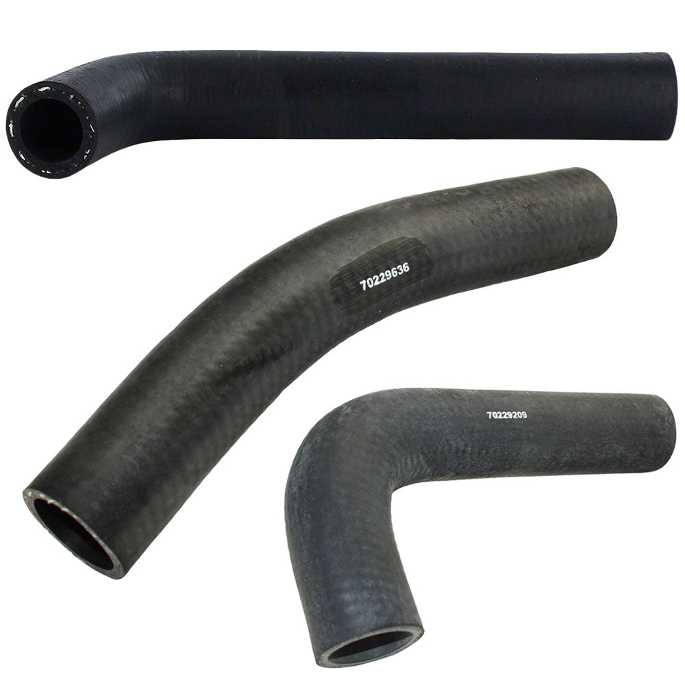 Fits Allis Chalmers D17 170 175 Gas Radiator Hose Set 70229341 70229209 70229636