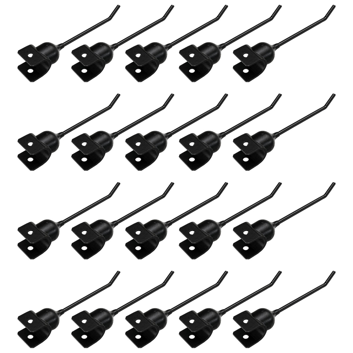 (20) Rubber Mounted Rake Teeth AE24953 AE47389 Fits John Deere 650 640 660 662