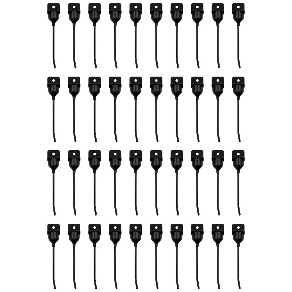 (40) Rubber Mounted Rake Teeth AE24953 AE47389 Fits John Deere 650 640 660 662