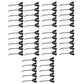 Qty 50:  Rubber Mount Rake Tooth
 Fits John Deere Replaces 96R4