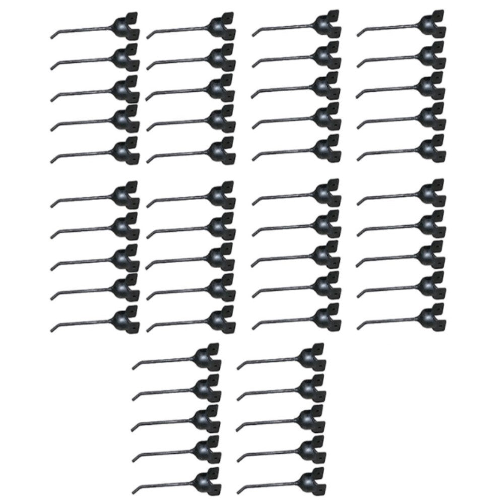 Qty 50:  Rubber Mount Rake Tooth
 Fits John Deere Replaces 96R4