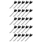 65668 Set of Twenty Five LH Rake Teeth Fits New Holland 850613 259 Rolabar Rake