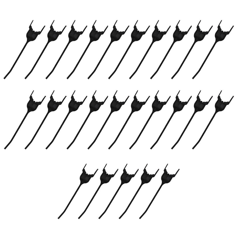 Qty 25: LH Rubber Mounted Tooth
 Fits Ford/New Holland Replaces 65668