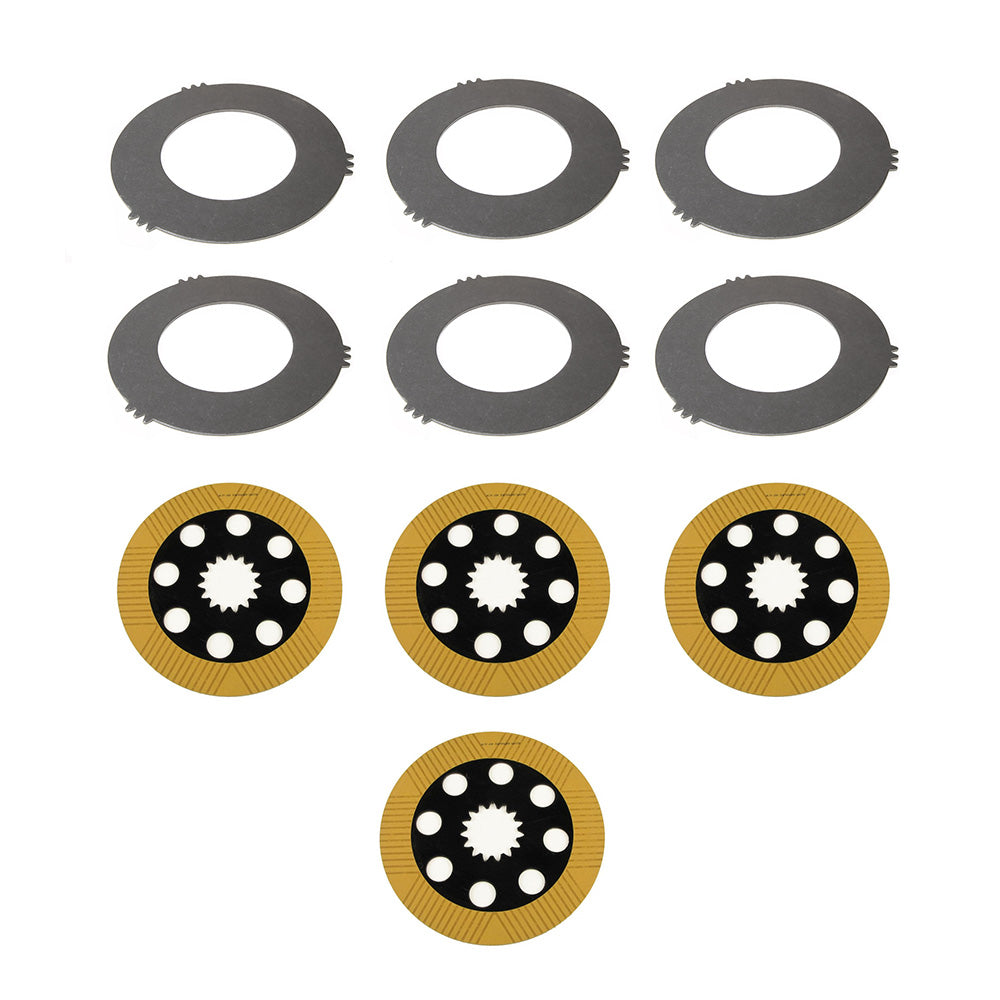 6 COUNTER + 4 FRICTION PLATES FOR PART 458/20289 458/20353