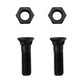 (10) Plow Bolt & Nut for Blades Cutting Edges 5/8-11x2 1/4 Grade 8 PM06705