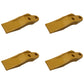 KT-BUT90-0029_x4 - Qty 4: Skid Steer Unitooth	w/ Hardware