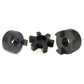 Set of 7/8" & 3/4" Couplers & Rubber Insert Replacement L075 L-Jaw Couplers