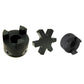 L-095 3/4 X 1 Flexible 3-Piece L-Jaw Coupling Set & Buna-N NBR Rubber Spider