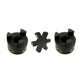 L095 ( 5/8" to 5/8" ) L-Jaw Coupling Set with Rubber Spider Coupler LO95