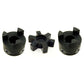 Replacement L100 L-Jaw Coupler Set (2) L-Jaw Couplers 1/2" Bore & 3/16" Keyway