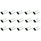 E79475 15 Round Baler Teeth Set Fits John Deere 330 335 375 385 430 435 446 447