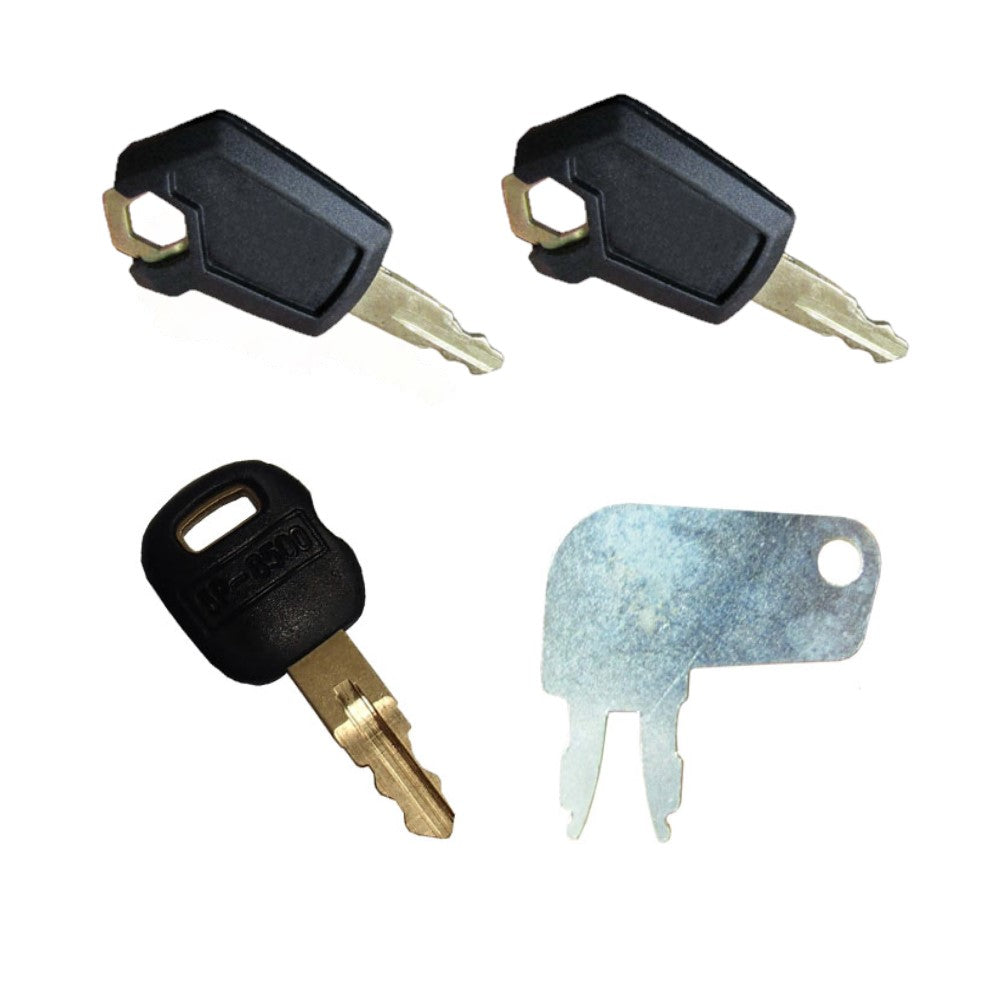 (4) Master Equipment Ignition Keys 5P8500 Fits Caterpillar Dozer - Free Shipping