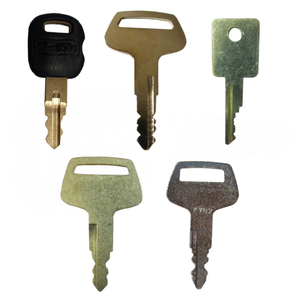 6 Master Heavy Equipment Keys   Fits John Deere Replaces 4286465
