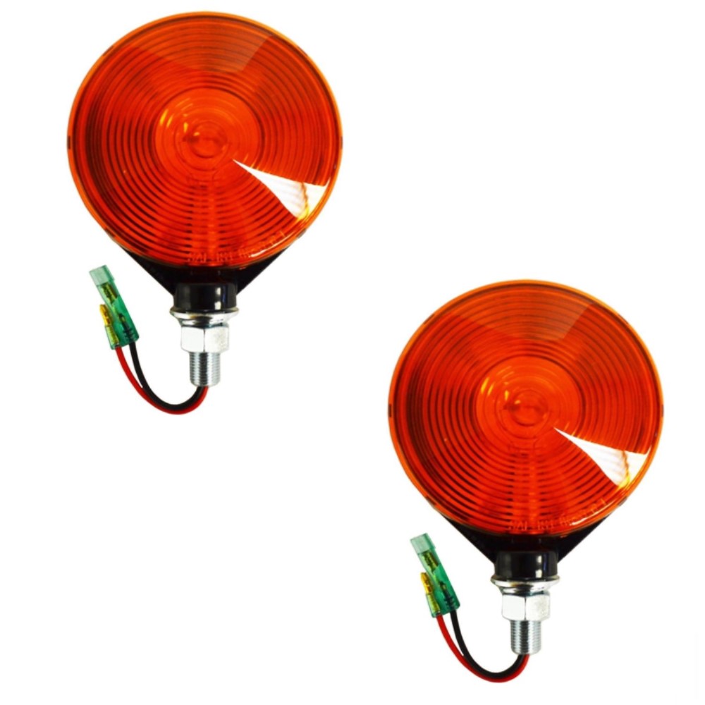 3C081-75870 QTY 2: Hazard Lamp Assembly
 Fits Kubota