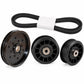 Deck Belt & Idler Kit Fits John Deere LT166 1338G 1538H 1546G 1638HS 46" Deck