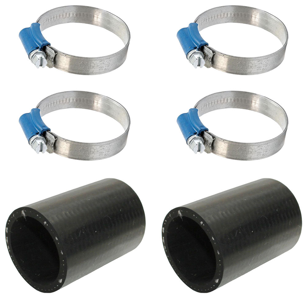 (2) Air Cleaner Hoses with (4) Hose Clamps  Fits International Replaces 362757R1