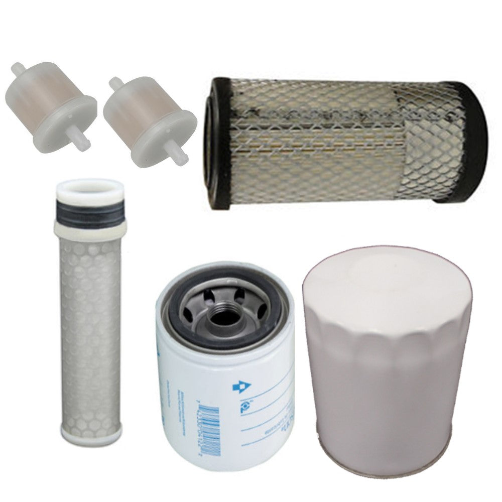 New Filter Kit Air/Fuel/Oil/Hst Fits Kubota F2680 F2690 F2880 F3080