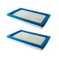 Qty 2: Air Filter
 Fits John Deere Replaces MIU10998