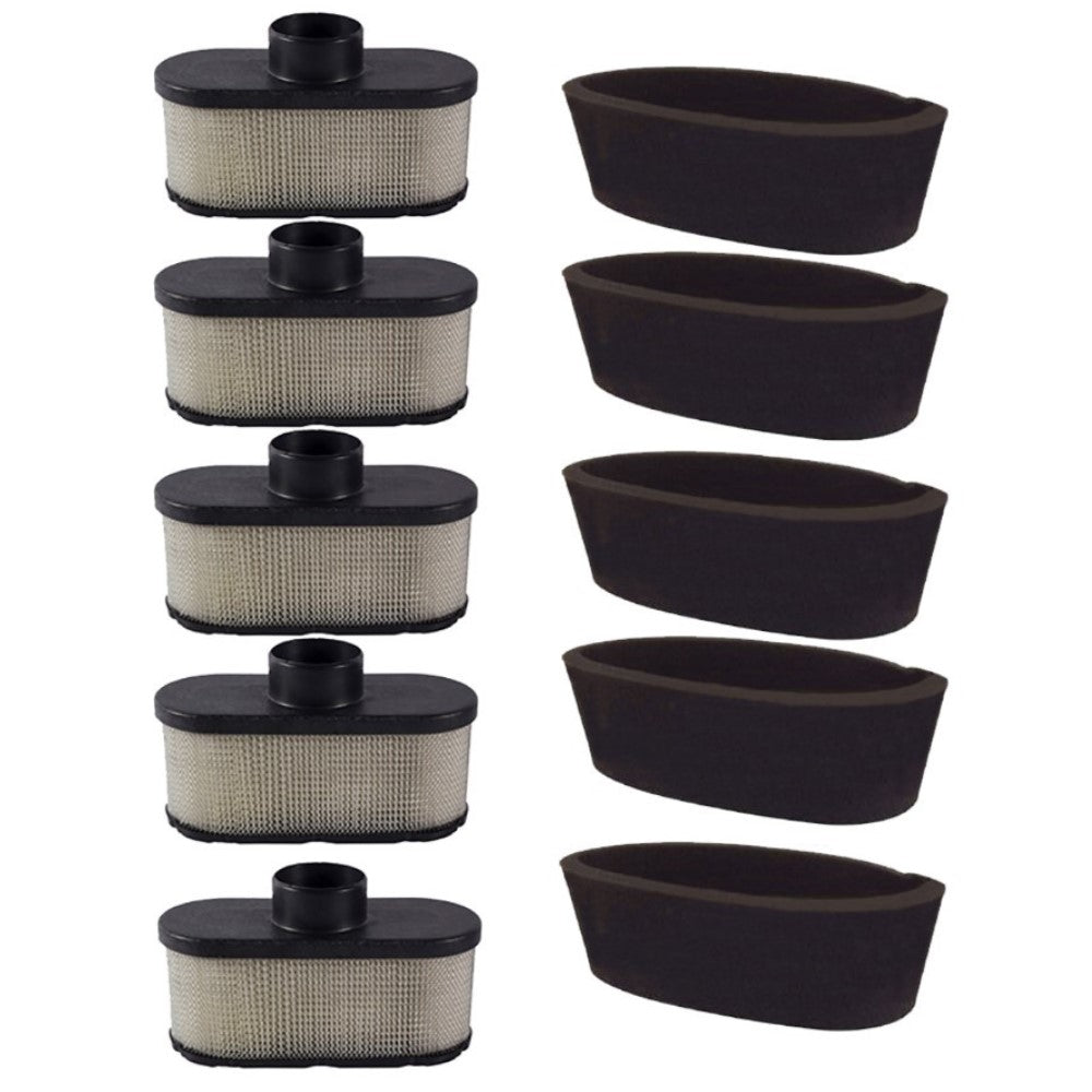 Set of (6) Air Filter & Pre Filter 11013-0752 Fits Kawasaki FR651V FR691V