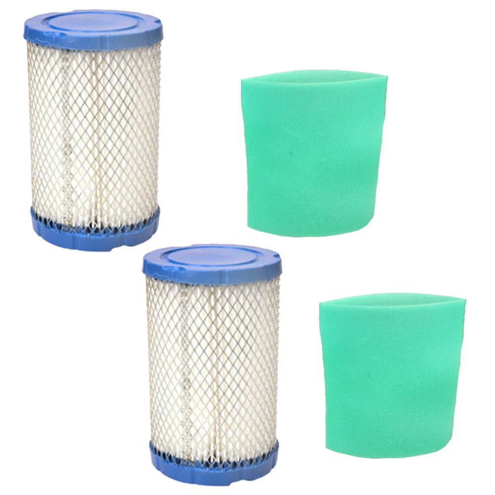 Qty 2: Air Filter & Pre-Filter
 Fits Briggs and Stratton Replaces 4243