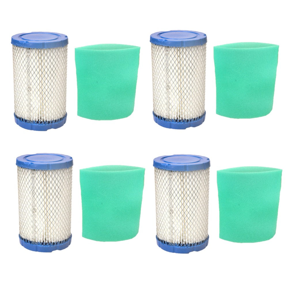 Qty 4: Air Filter & Pre-Filter
 Fits Huskee Replaces 4243