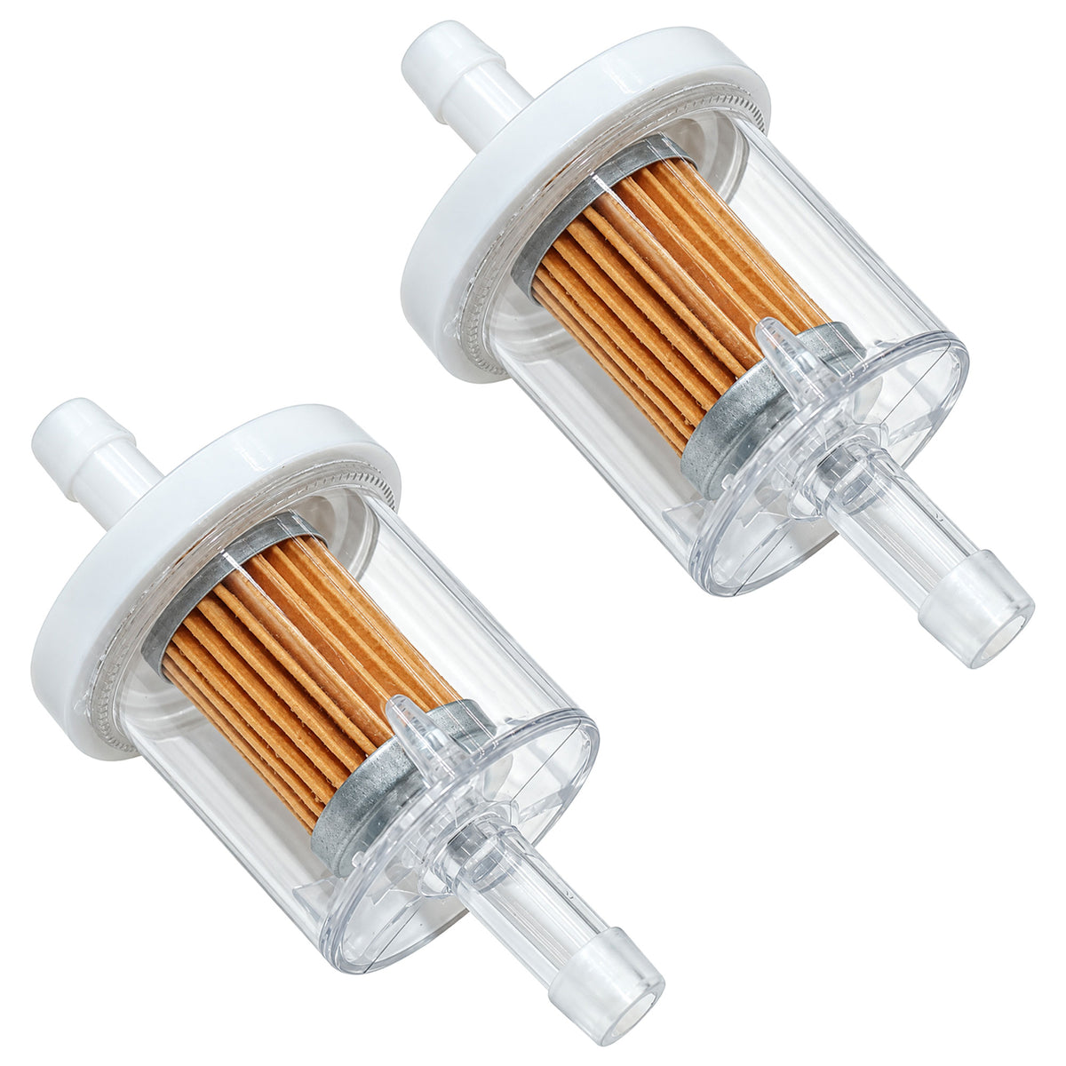 Qty 2: Fuel Filter Fits Briggs and Stratton Replaces 4129