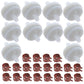 10 Fuel Filters and 20 Hose Clamps Fits Briggs and Stratton Replaces 394358
