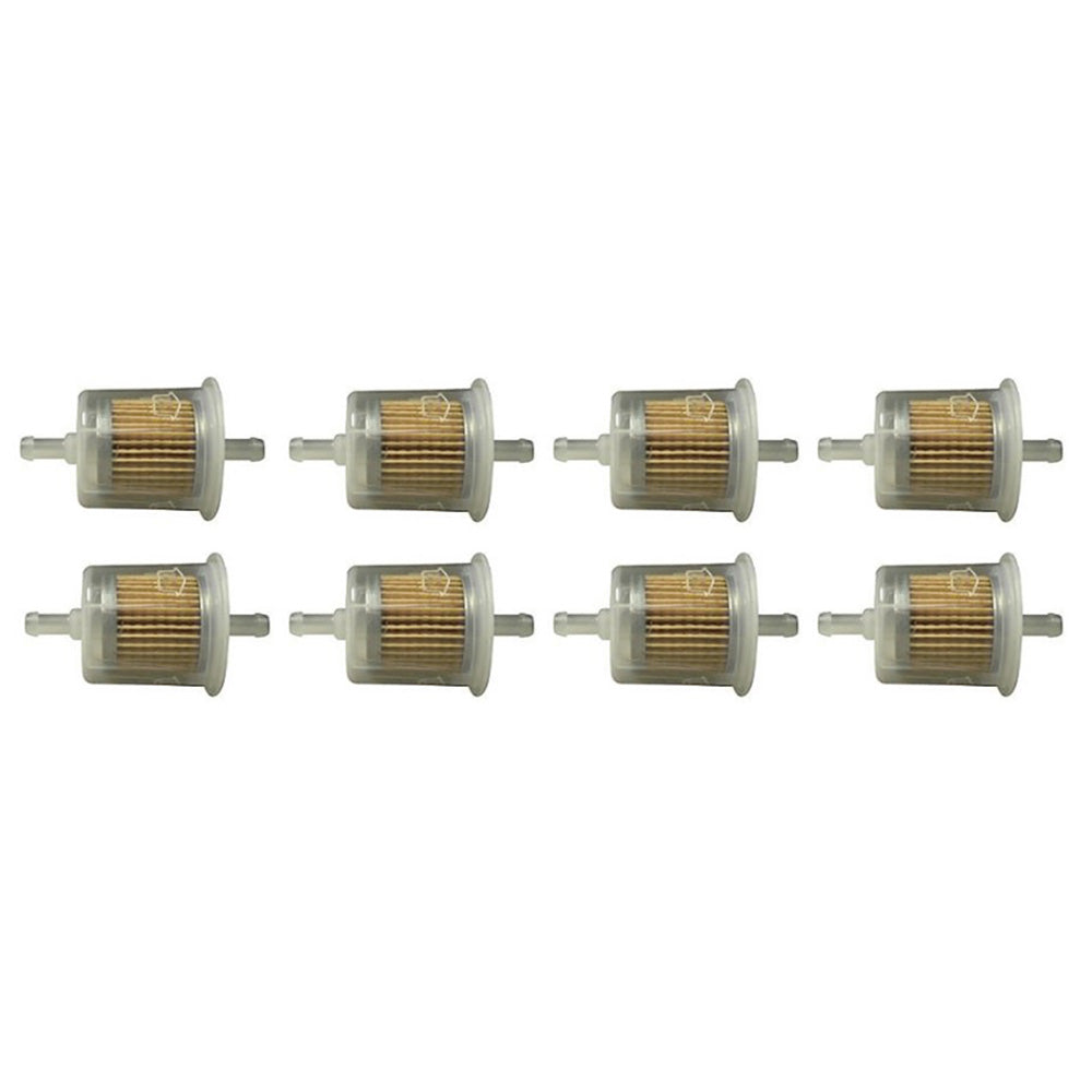 Eight Fuel Filters 86002 Fits New Holland L120 L221 9611973 Fits JD MG9611973