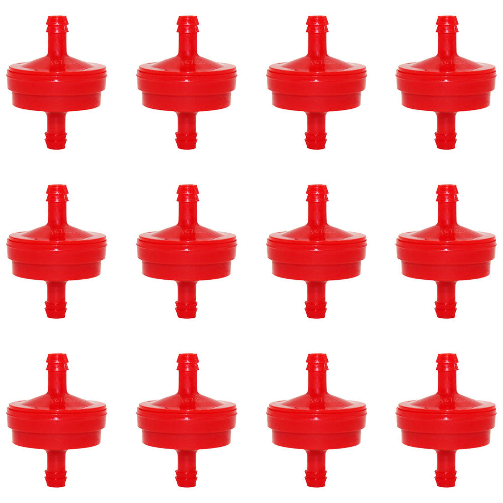 Qty 12: Inline Fuel Filters Fits MTD Replaces 1723521