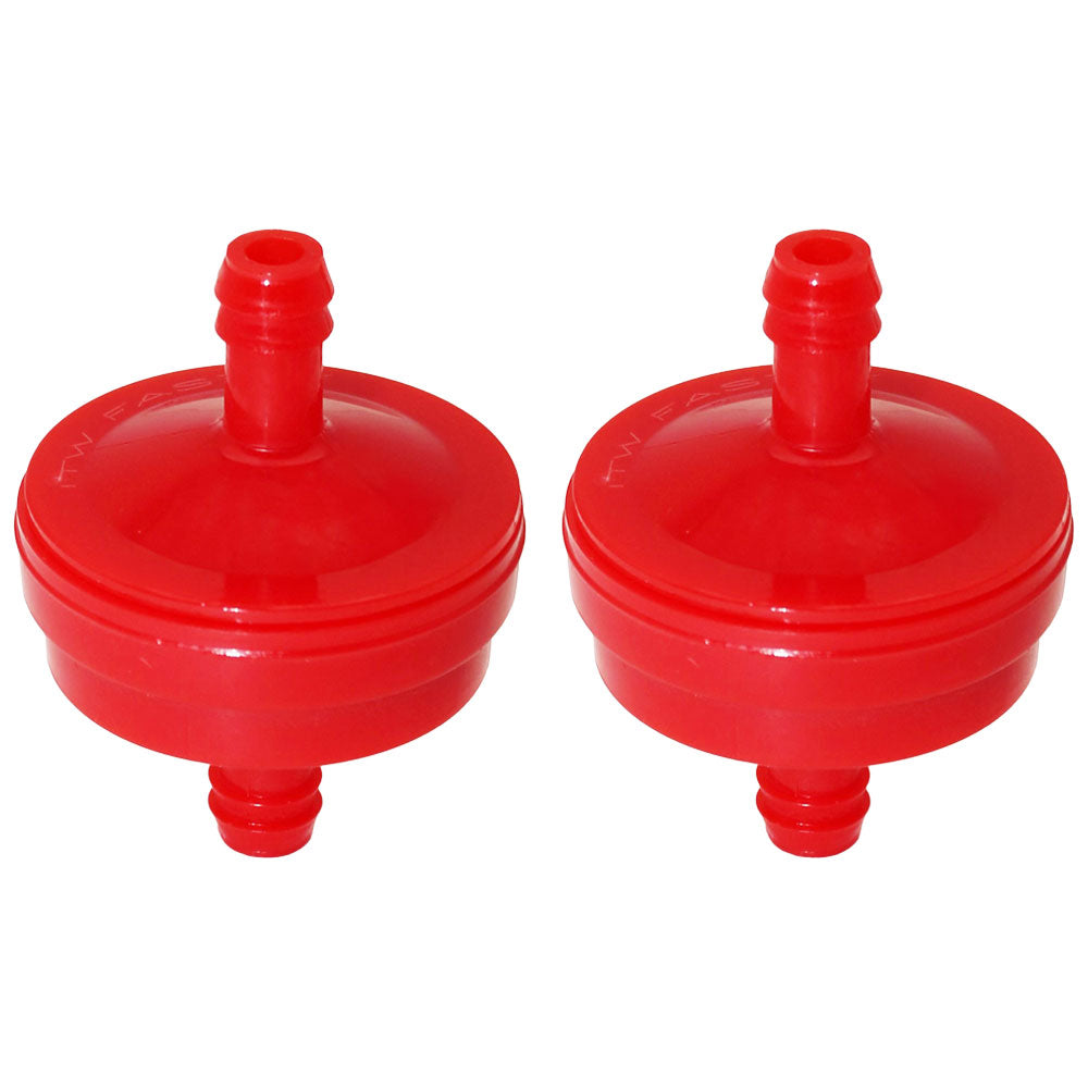 Qty 2: Inline Fuel Filters Fits John Deere Replaces AM107314