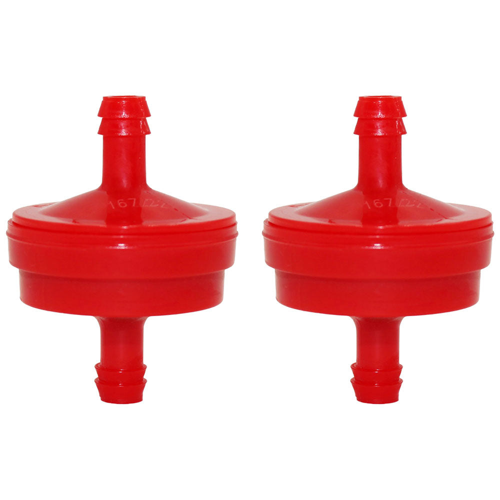 Qty 2: Inline Fuel Filters Fits John Deere Replaces AM107314