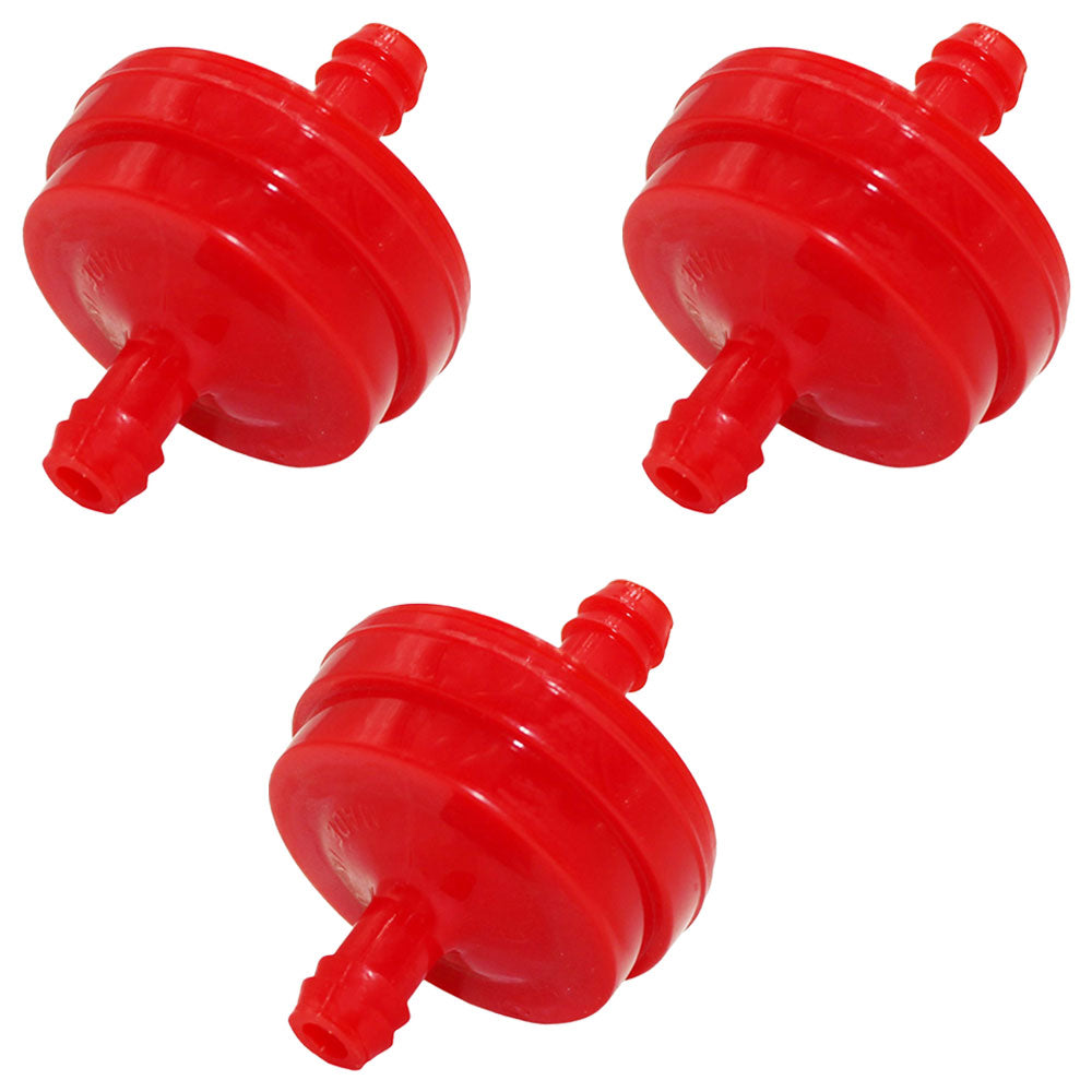 Qty 3: Inline Fuel Filters Fits MTD Replaces 1723521