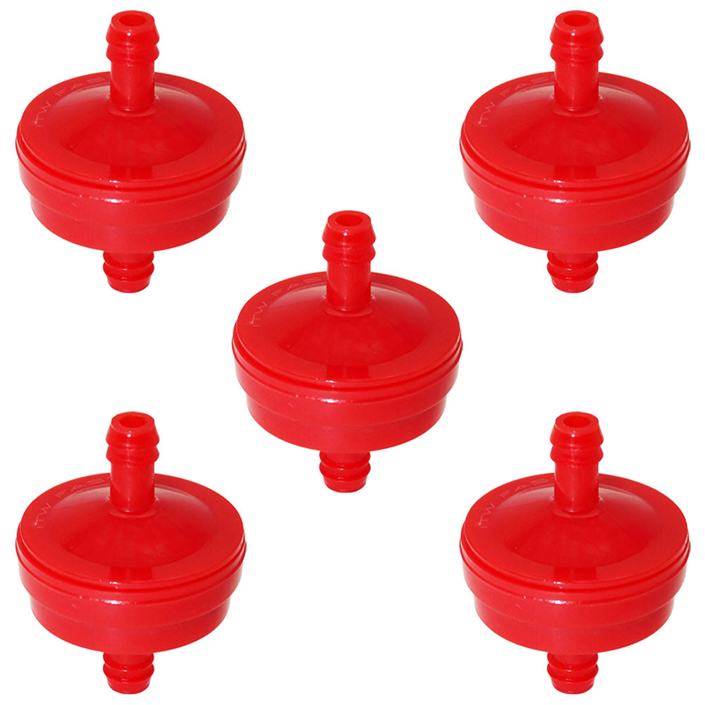 Qty 5: Inline Fuel Filters Fits Case/International Harvester Replaces 7111296