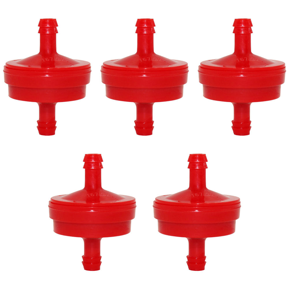 Qty 5: Inline Fuel Filters Fits Scag Replaces 48057-02