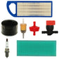 Air Filter Tune Up Kit with 496018S Spark Plug Fits Briggs and Stratton Engines