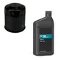 Oil Filter & Engine Oil Kit Fits Kubota T1460 T1560 T1700 H T1760 T1770 T1870