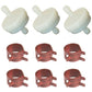 3 Fuel Filters and 6 Hose Clamps Fits Murray Replaces 394358
