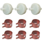 3 Fuel Filters and 6 Hose Clamps Fits 1/4"Line 5098 5098H 5098K 394358B 5098D