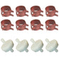 4 Fuel Filters and 8 Hose Clamps  Fits Universal Products Replaces 394358