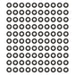 QTY 100: Spindle Bearing
 Fits MTD Replaces 00021870