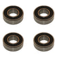 QTY 4: Spindle Bearing
 Fits Walker Replaces 50371