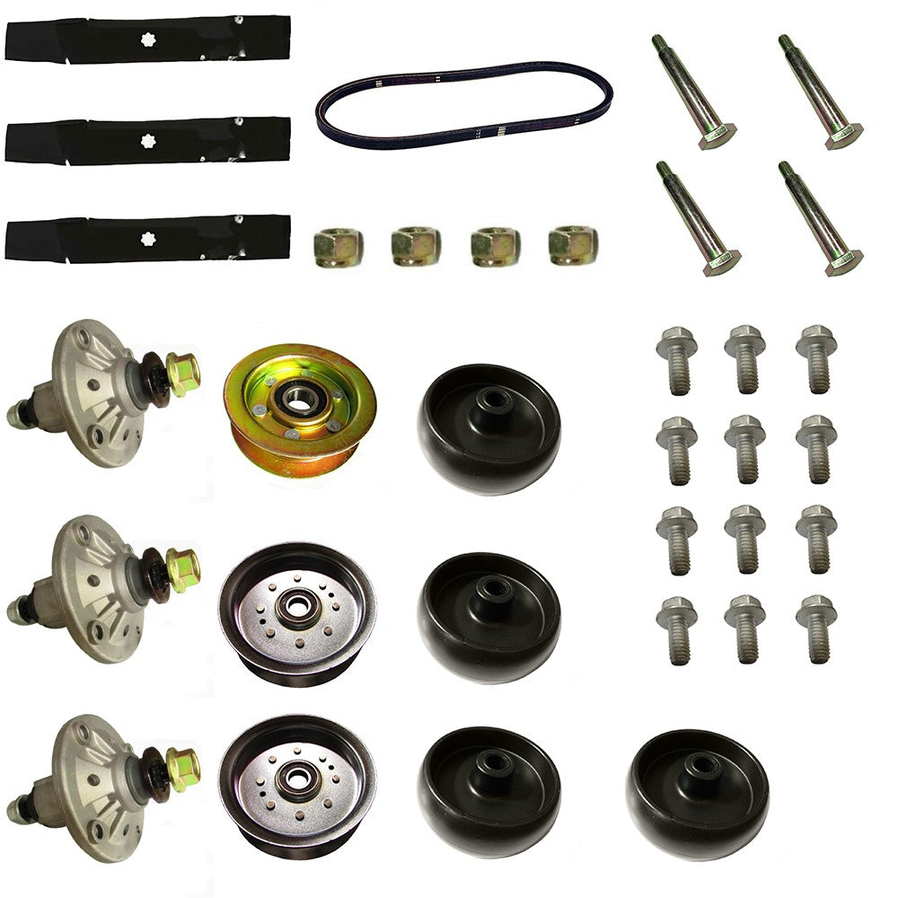 48" Deck Rebuild Kit with Hardware Fits John Deere 145 & 155C Riding Mowers