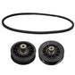 Belt and Idler Set Fits John Deere X300 X304 X310 X320 X324 X330 X340 X350 X354
