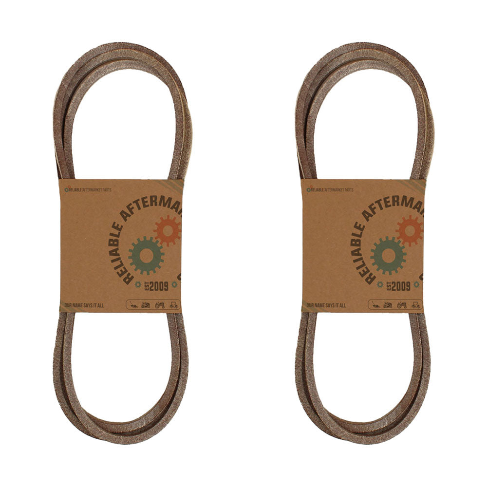 Qty: 2 Belt 
 Fits Scotts Replaces M124895 Made with Aramid
