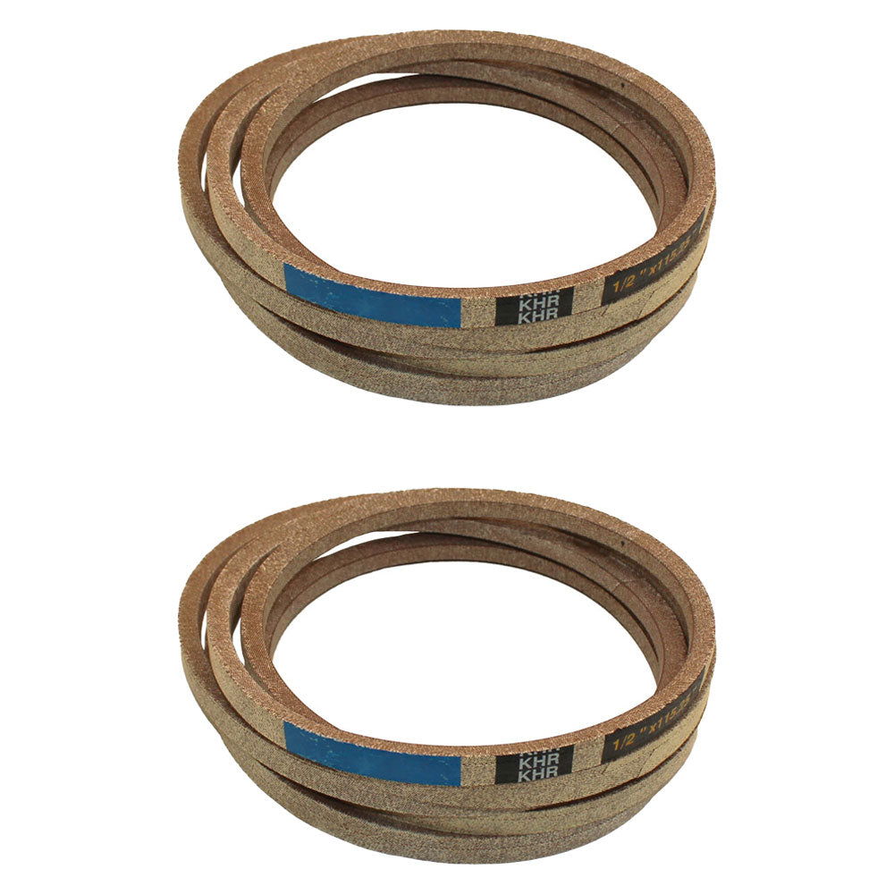 Qty: 2 Belt 
 Fits Scotts Replaces M124895 Made with Aramid
